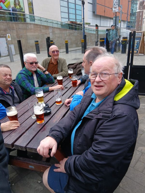 Keith Washington, Brian Egan, Chris Bares, Dave Law and Graham Whiteside